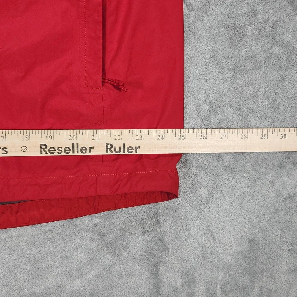 The North Face Drizzle Jacket Mens XL Gore-Tex Red Hooded Rain Shell TNF